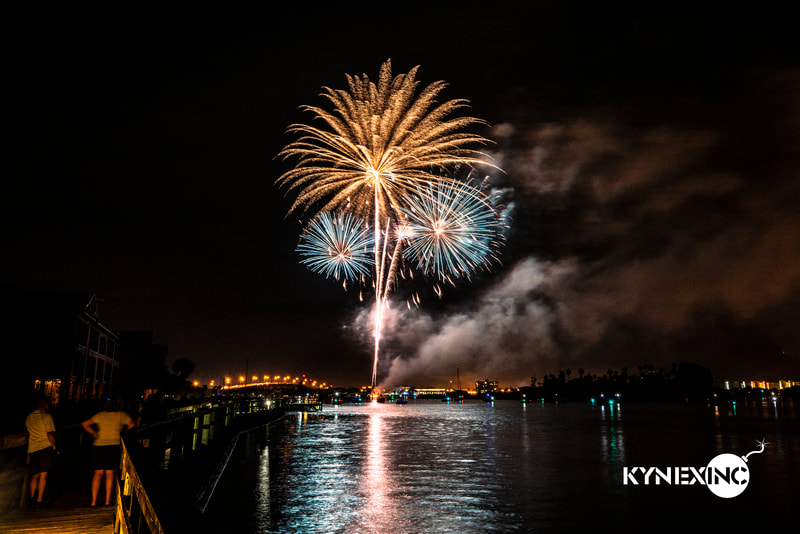 New Smyrna Beach 2019 Kynex Fireworks Displays
